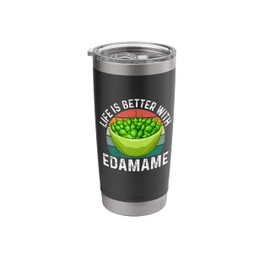 Funny Edamame Food Lover Stainless Steel Insulated Tumbler