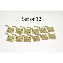 Wild Republic Angel Shark, Very Nice Plastic Replica    3"    F1008 B118 - 12 PACK