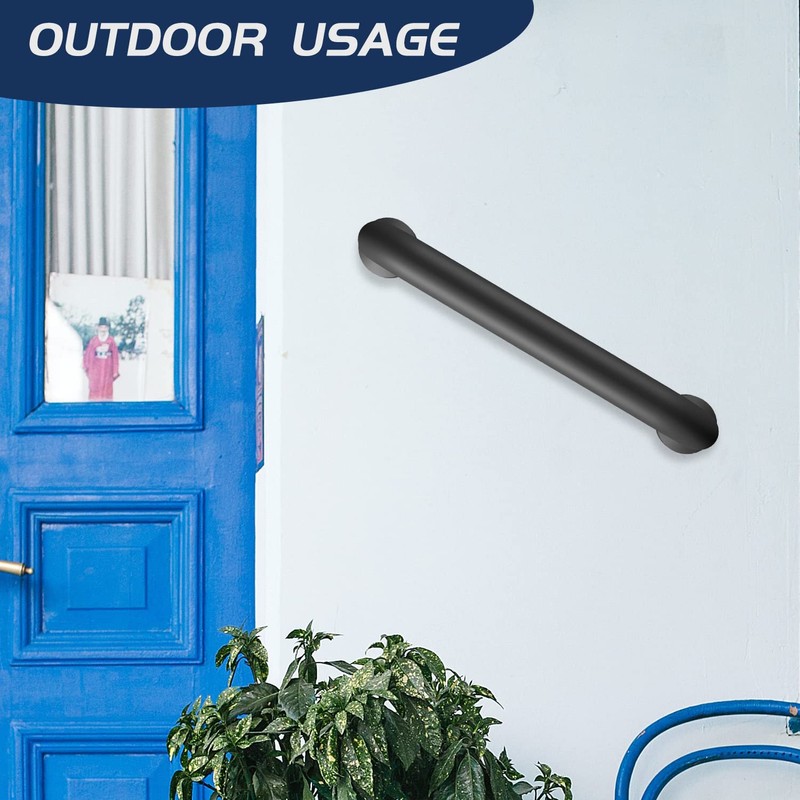 12” Stairway Hand Railing Safety Handle Bar Iron Outdoor Deck