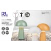 RL LIVE YOUR LIGHT Reality Leuchten LED Au?en Tischleuchte Lennon