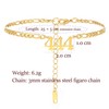 RAMUS KATEN Gold Plated 316L Stainless Steel Angel Number 444