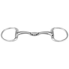 Sprenger - SATINOX double jointed eggbutt bit 14mm