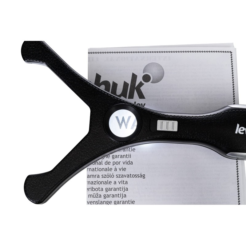 Levenhuk Zeno Read ZR20 Lightweight Handheld LED Magnifier with Light