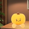 Cute Night Light Tap Control Dimmable Rechargeable Pumpkin Shape Bedside