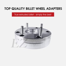 EZAccessory 2 Wheel Adapters 5x4.5 to 4x100 | 5x114.3 to 4x100 Thickness 1.75 inch