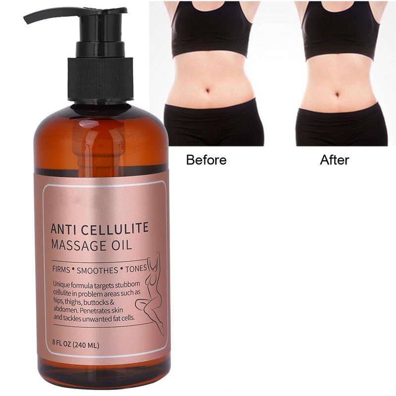 240ml MELAO Massage Essential Oil Moisturizing Body Metabolism Massage Oil