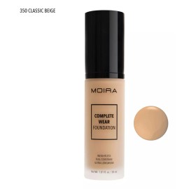 Moira Base De Maquillaje Moira Cosmetics Foundation Belleza Tono Classic Beige