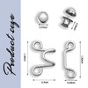 Qkari Jean Button Pins, Adjustable Jean Button, Detachable Jean Button