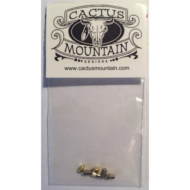 Cactus Mountain Belt Tip Replacement Screws 6 pack Different Lengths
