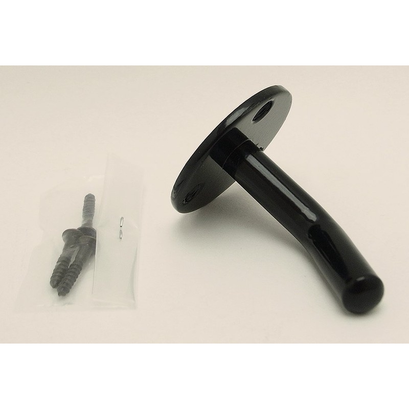 和気産業(Waki Sangyo) 和気作業 カラー丸型フック 掛ける 収納 インテリア 黒 BK-367