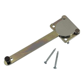 Gedotec Windyy Magnetic Window Lock for Tilting Windows and Balcony Doors, Galvanised Metal, Mould Protection & Ventilation Aid, 1 Set, Lock for Rotating Windows and Patios