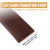Floor Transition Strip, 3.3 Ft Self Adhesive Vinyl Flooring Transition