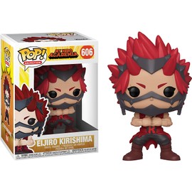 Funko POP My Hero Academia - Eijiro Kirishima Pop! Vinyl Figure (Bundled with Compatible Pop Box Protector Case), Multicolor, 3.75 inches