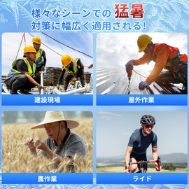 LAMEILA 2024 PCM Ice Cap Mat, Head Cooling, Scalp Cooling, Heatstroke Prevention, Reusable, Cooling Goods, Head Cooling, Cold Insulation, Heat Protection, Ice Wrap, Ice Pillow, Heat Generation, Hat