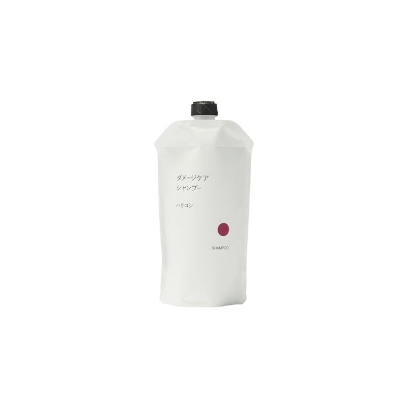 Mujin Ryohin Damage Care Shampoo for Body and Hair, Refill