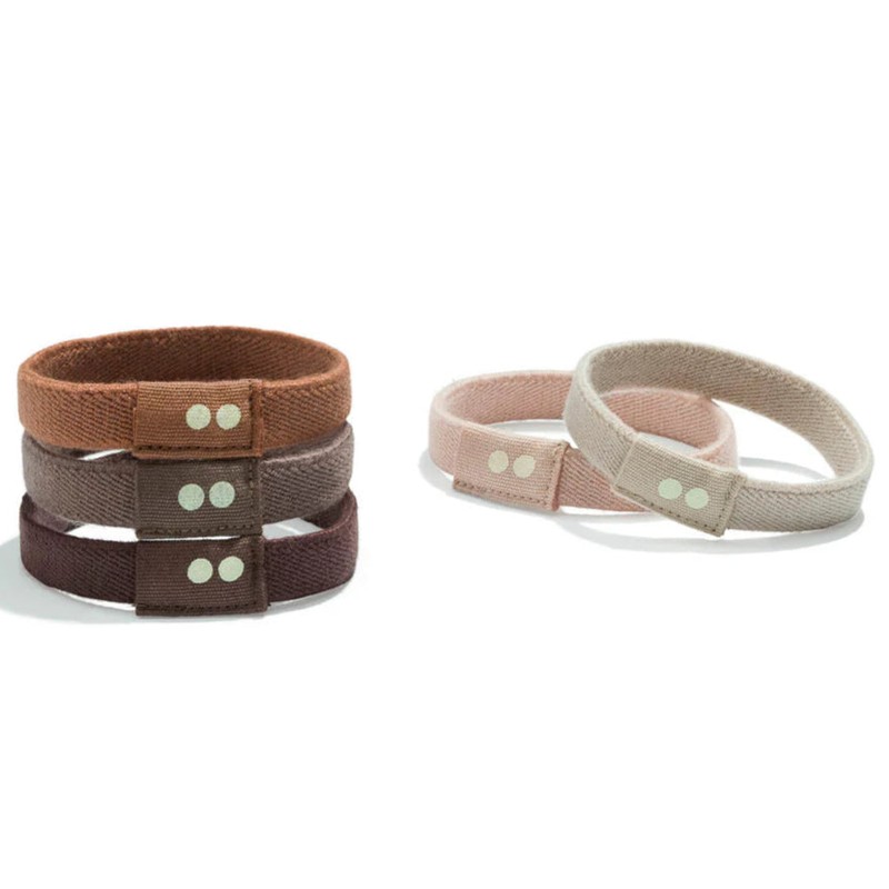 Kooshoo Cotton Organic Hair Ties, Blonde