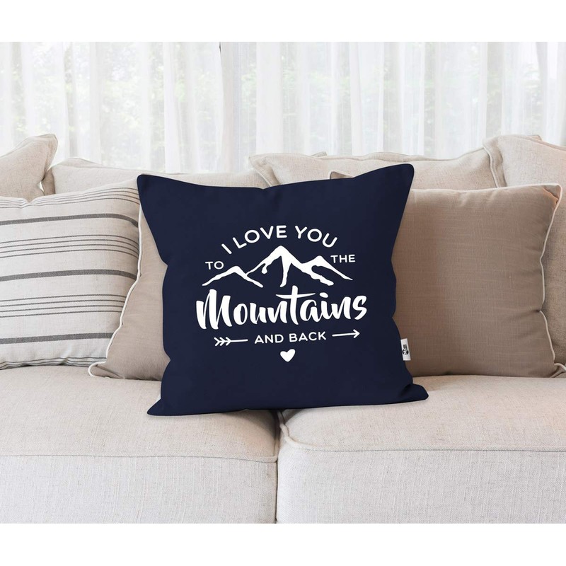 MoonWorks® I Love You to The Mountain and Back Cushion
