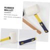 LALAFINA 1pc Practical Rubber Mallet Hammer for Flooring Installation Wear