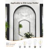 VOLISUN Crystal Vanity Lights - 2 Light Modern Stainless Steel