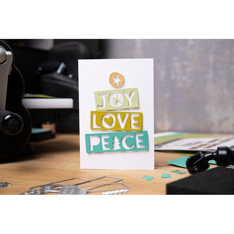 Sizzix Thinlits Die Set 16PK Christmas Cutouts by Tim Holtz