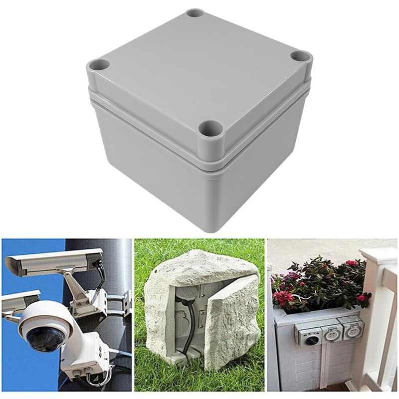 NUZAMAS Junction Box IP67 Waterproof Plastic Project Box 100 x