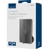 Insignia NS-ANT20DA Compact Outdoor Amplified TV Antenna - Gray