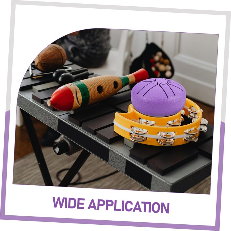 SUPVOX 1 Set Mini Tongue Drum for Adults Note Purple