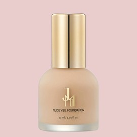 Anjumain J2M2 Nude Veil Foundation 30ml, No. 25 Sand Beige, 1 piece / 제이투엠투 누드 베일 파운데이션 30ml, 25호 샌드 베이지, 1개