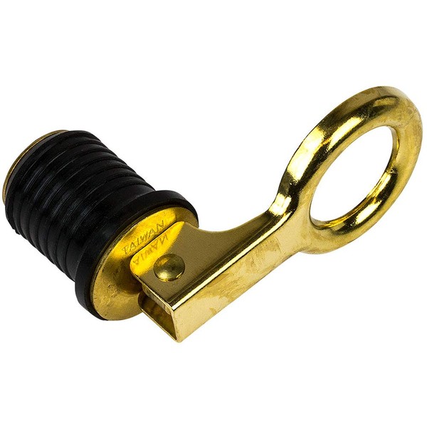 Sea-Dog 520070-1 1" Brass Snap Handle Drain Plug