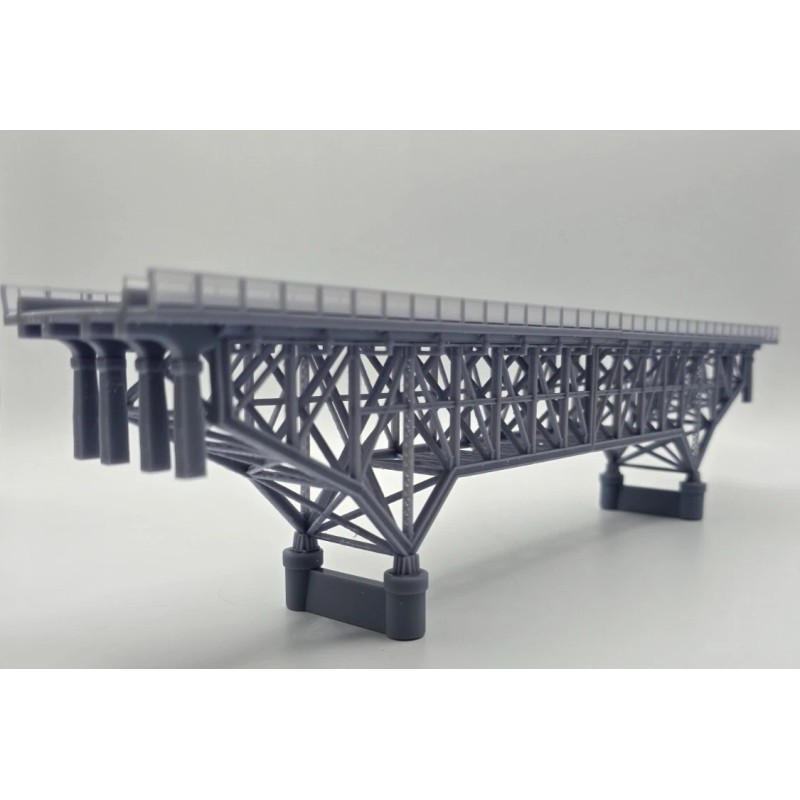 Mr Craft Structures N Scale Vehicle Bridge 1:160