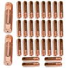30 Pcs Copper Contact Tips Welding Contact Tips 0.8 MM