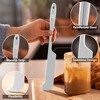 DI ORO Silicone Jar Spatulas for Scraping - Rubber Spatulas