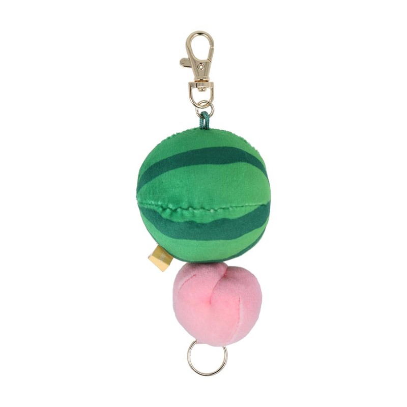 Sunstar Stationery S8347417 Watermelon Game Keychain, Reel Included, Watermelon &