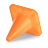 Champion Sports 4" High Visibility Flexible Vinyl Cone for Athletics,