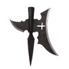Alabarda medieval forjada a mano de acero de alto carbono