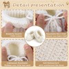 KARUNEL Baby Booties Newborn Infant Shoes Hand Crochet Knit Cotton