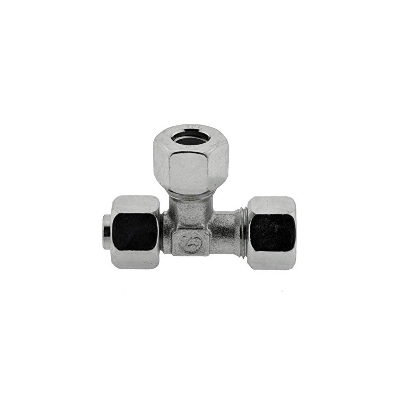 Adjustable L-cutting ring screw 8 L, galvanised steel L connection