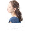 VingTAINE H7801-BK- Hair Claw Black and White Flower Hair Clip,