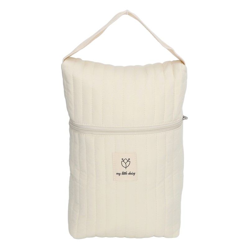 Diaper Bag Organizing Pouch Exquisite Portable Handheld Large Capacity Cotton