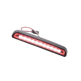 Motoforti LED Third 3rd Brake High Mount Stop Light Brake Tail Cargo Light for Ford F150 1994-1996 Black Housing Smoked Lens Long-lasting