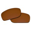 OOWLIT Replacement Sunglass Lenses for Oakley X Squared OO6011 Brown