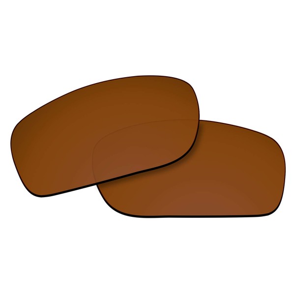 OOWLIT Replacement Sunglass Lenses for Oakley X Squared OO6011 Brown