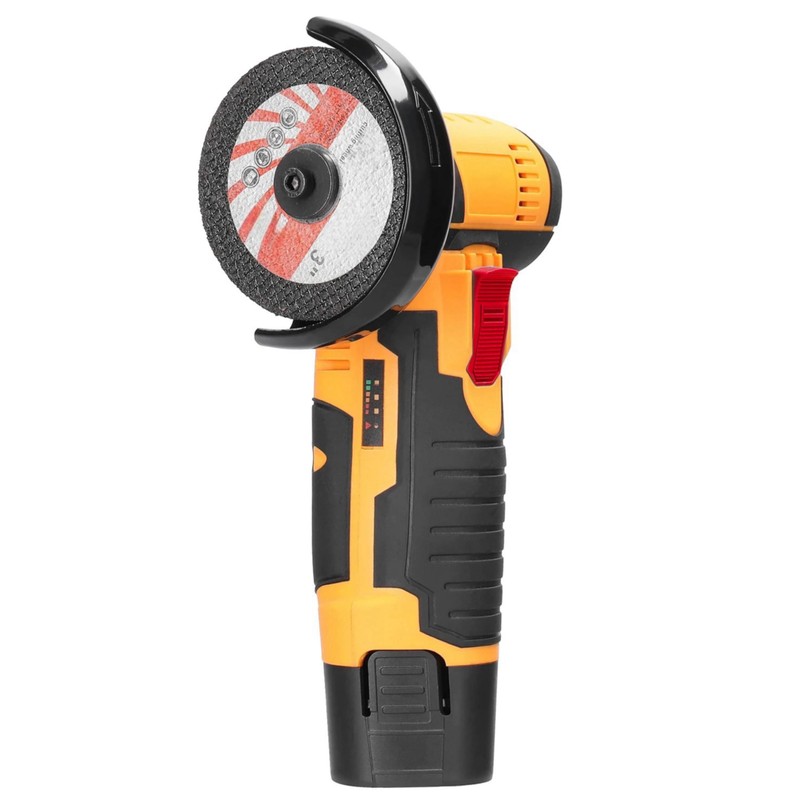 Cordless Electric Angle Grinder, Handheld Mini Tile Cutter Tool, Rechargeable