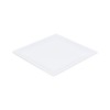 Thunder Group Classic white melamine dinnerware collection 6" square plate,