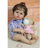 SCOM Newborn Baby Reborn Doll Girl with Accessories - 20