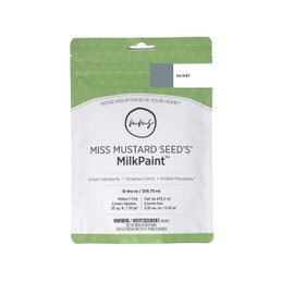 Miss Mustard Seed's MilkPaint for Furniture, Wood, Cabinets, Walls, Brick, and Stone, Water Based, All Natural, Eco Friendly, Organic, No VOCs (Aviary, Pint)