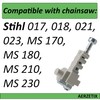AERZETIX - C69652 - Chainsaw Tensioner Kit - Chain Tensioner