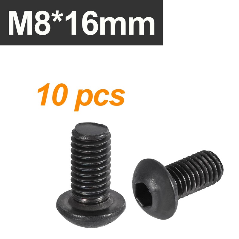 LEPEVNEY M8 x 16mm Alloy Steel Hex Socker Head Screws