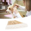 100pcs Dog Cat Cotton Buds Professional Dirt Removal Bamboo Stick
