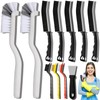 Dfacio 11Pcs Crevice Cleaning Brush Set, Hard Bristle Cleaning Supplies
